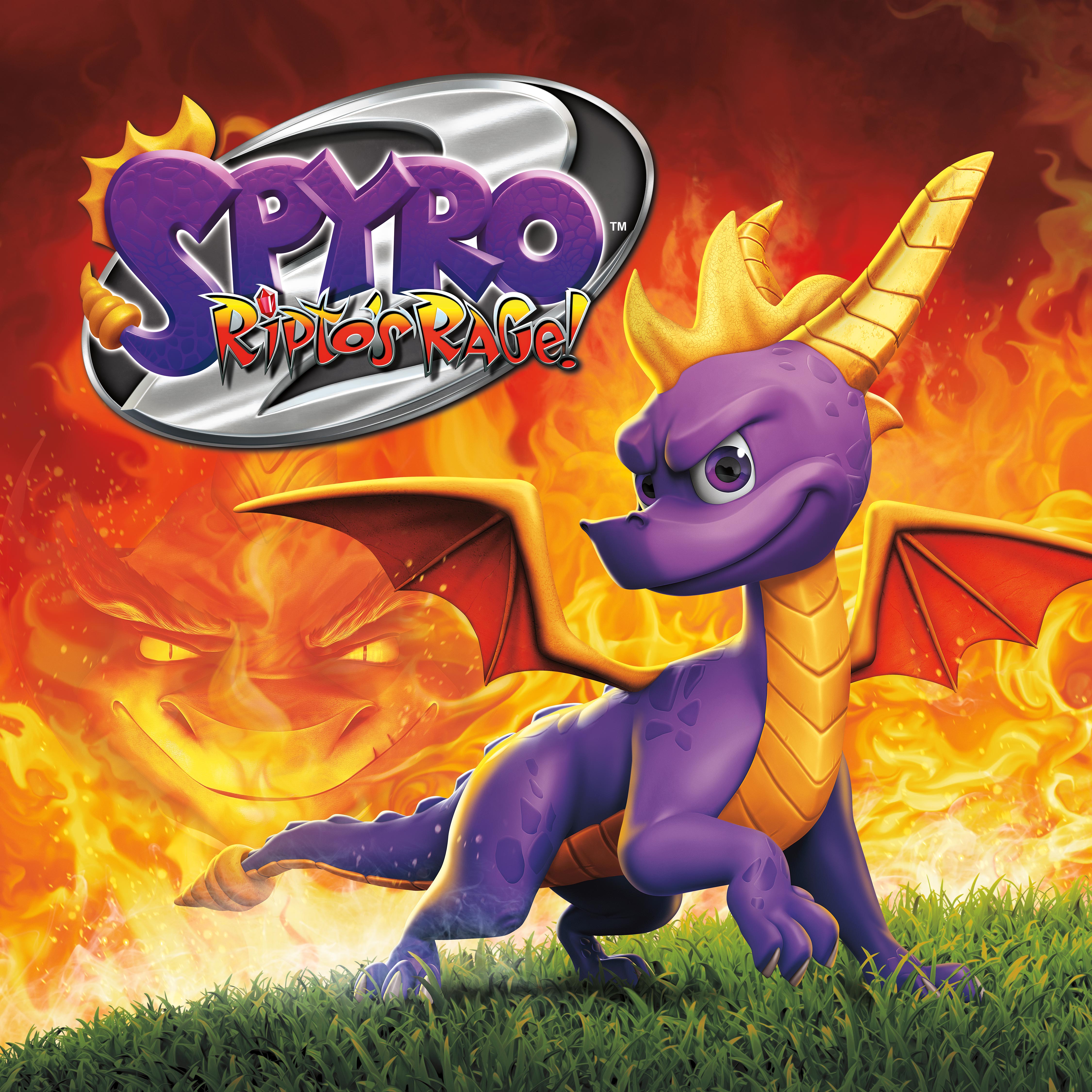 Spyro 2: Ripto's Rage! Cover Art